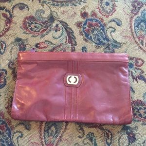 Vintage Carriage Court clutch handbag